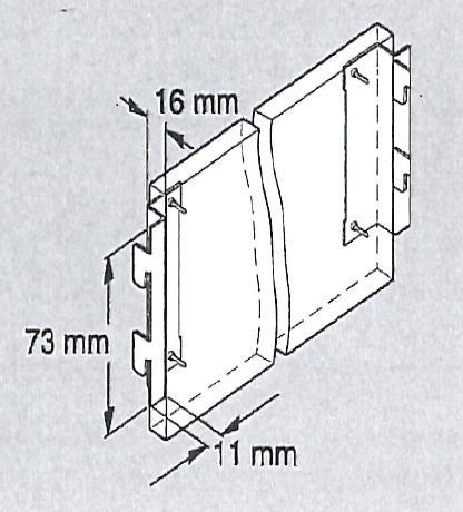 Rückwandhaken (Paar)